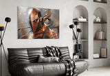 Deathstroke Glass Wall Art