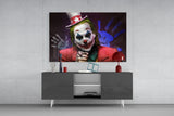 Joker Glass Wall Art