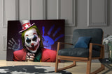 Joker Glass Wall Art