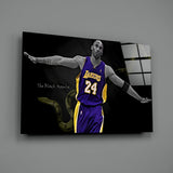 Kobe Bryant Glass Wall Art