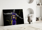 Kobe Bryant Glass Wall Art