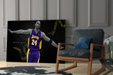 Kobe Bryant Glass Wall Art