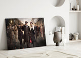 Peaky Blinders-Thomas Shelby Glass Wall Art