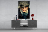 Peaky Blinders-Thomas Shelby Glass Wall Art