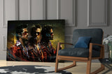 Fight Club-Tyler Durden Glass Wall Art