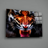 Anger of a Tiger Glass Wall Art