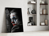 Joker Glass Wall Art