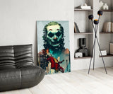 Joker Glass Wall Art