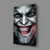 Joker Glass Wall Art