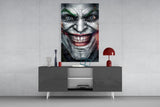 Joker Glass Wall Art