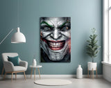 Joker Glass Wall Art