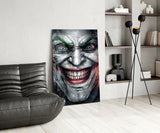 Joker Glass Wall Art