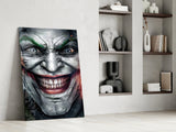 Joker Glass Wall Art