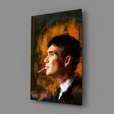 Peaky Blinders-Thomas Shelby Glass Wall Art