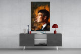 Peaky Blinders-Thomas Shelby Glass Wall Art