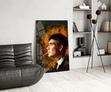 Peaky Blinders-Thomas Shelby Glass Wall Art