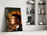 Peaky Blinders-Thomas Shelby Glass Wall Art