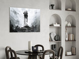 Star Wars Battlefront Glass Wall Art