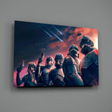 Star Wars Bad Batch Glass Wall Art