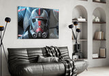 Star Wars Bad Batch Glass Wall Art