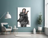 Keanu Reeves Glass Wall Art