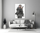 Keanu Reeves Glass Wall Art