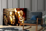 Buddha Glass Wall Art