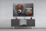 Coffee Glass Wall Art