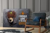 Coffee Glass Wall Art