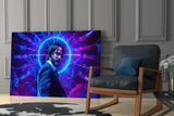 Keanu Reeves Glass Wall Art