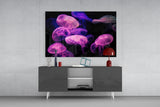 Jellyfish Glass Wall Art