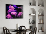 Jellyfish Glass Wall Art