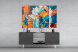 Orange Dream Glass Wall Art