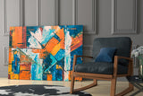 Orange Dream Glass Wall Art