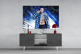 Nipsey Hussle Glass Wall Art