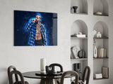 Nipsey Hussle Glass Wall Art