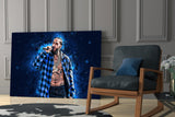 Nipsey Hussle Glass Wall Art