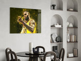 Lebron James Glass Wall Art