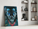 Lebron James Glass Wall Art