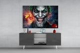 Joker Glass Wall Art