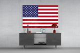 Flag of the United States Glass Wall Art