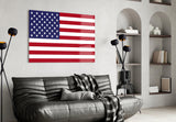 Flag of the United States Glass Wall Art