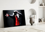 Michael Jackson Glass Wall Art