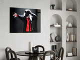 Michael Jackson Glass Wall Art