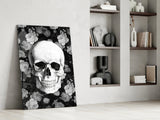 Skull Glass Wall Art