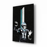 Carson Wentz Glasbild