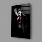 Joker Glass Wall Art