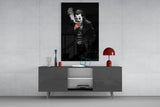 Joker Glass Wall Art