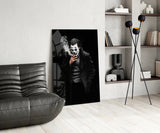 Joker Glass Wall Art