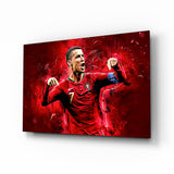 Christiano Ronaldo Glasbild